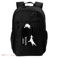 Coon Hunting American Flag Dog Backpack thumb 0