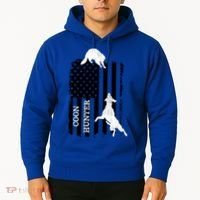 Coon Hunting American Flag Dog Hoodie thumb 2