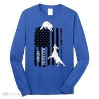 Coon Hunting American Flag Dog Long Sleeve Shirt thumb 0