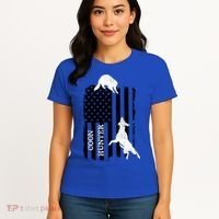 Coon Hunting American Flag Dog Women's T-Shirt thumb 4