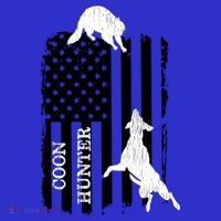 Coon Hunting American Flag Dog Women's T-Shirt thumb 6