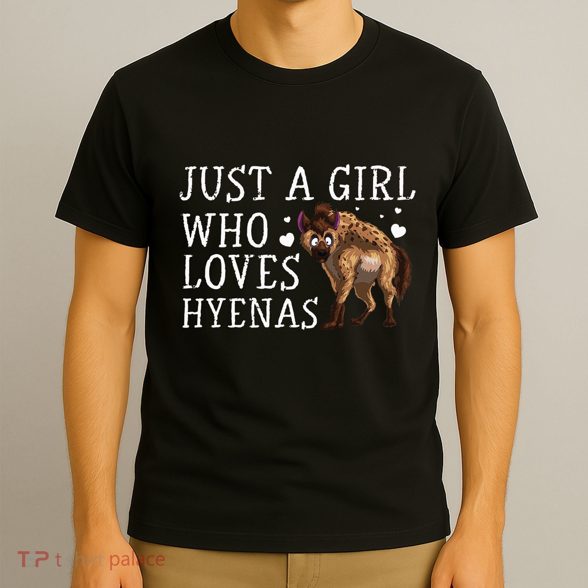 Cool Hyena Art Wo Wildlife Africa Zoo Keeper Animal T-Shirt