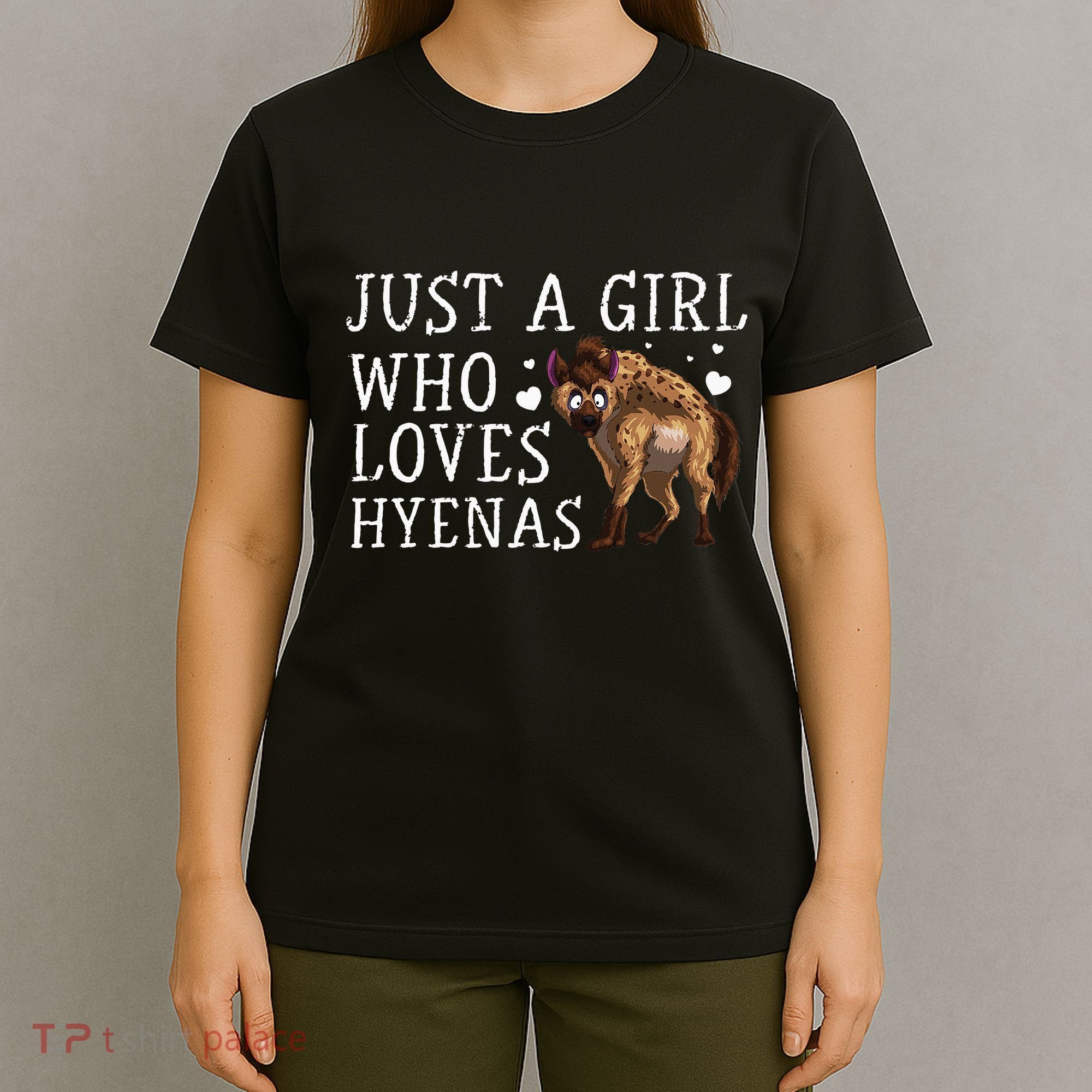 Cool Hyena Art Wo Wildlife Africa Zoo Keeper Animal T-Shirt