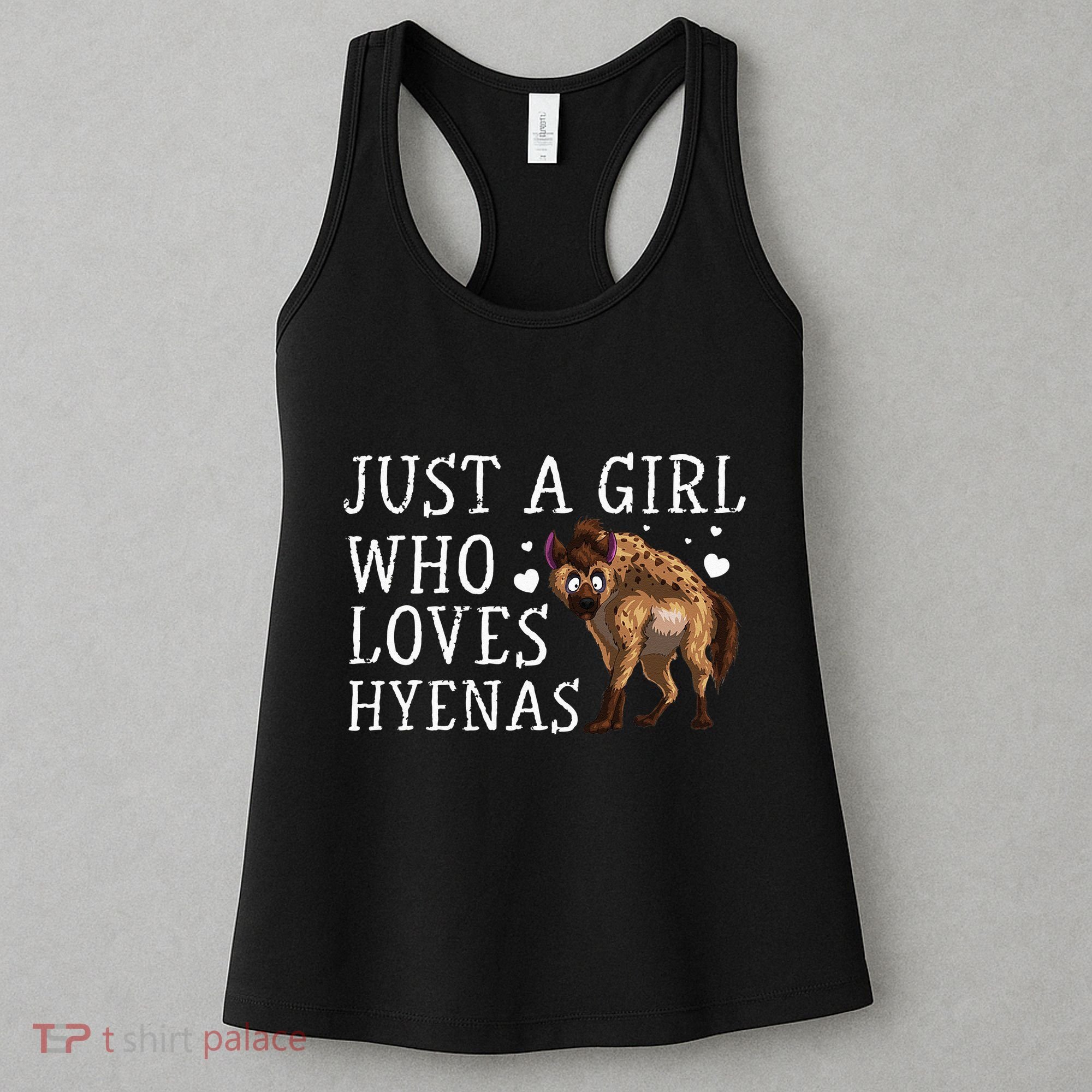 Cool Hyena Art Wo Wildlife Africa Zoo Keeper Animal Women's Tank Top