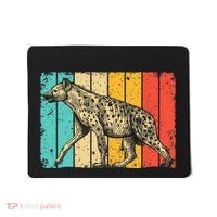 Cool Hyena Africa Animal Zookeeper Retro Hyena Mousepad thumb 0