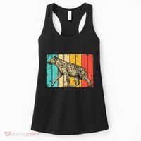 Cool Hyena Africa Animal Zookeeper Retro Hyena Women's Tank Top thumb 0