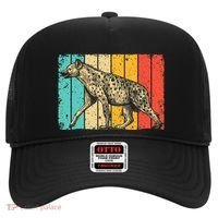 Cool Hyena Africa Animal Zookeeper Retro Hyena Hat thumb 0