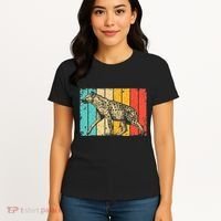Cool Hyena Africa Animal Zookeeper Retro Hyena Women's T-Shirt thumb 4