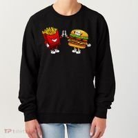Cute Hamburger Art  Hamburger French Women's Sweatshirt thumb 0