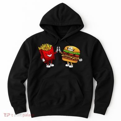 Cute Hamburger Art  Hamburger French Hoodie