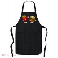Cute Hamburger Art  Hamburger French Apron thumb 0