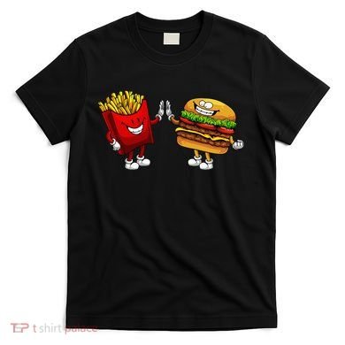 Cute Hamburger Art  Hamburger French T-Shirt