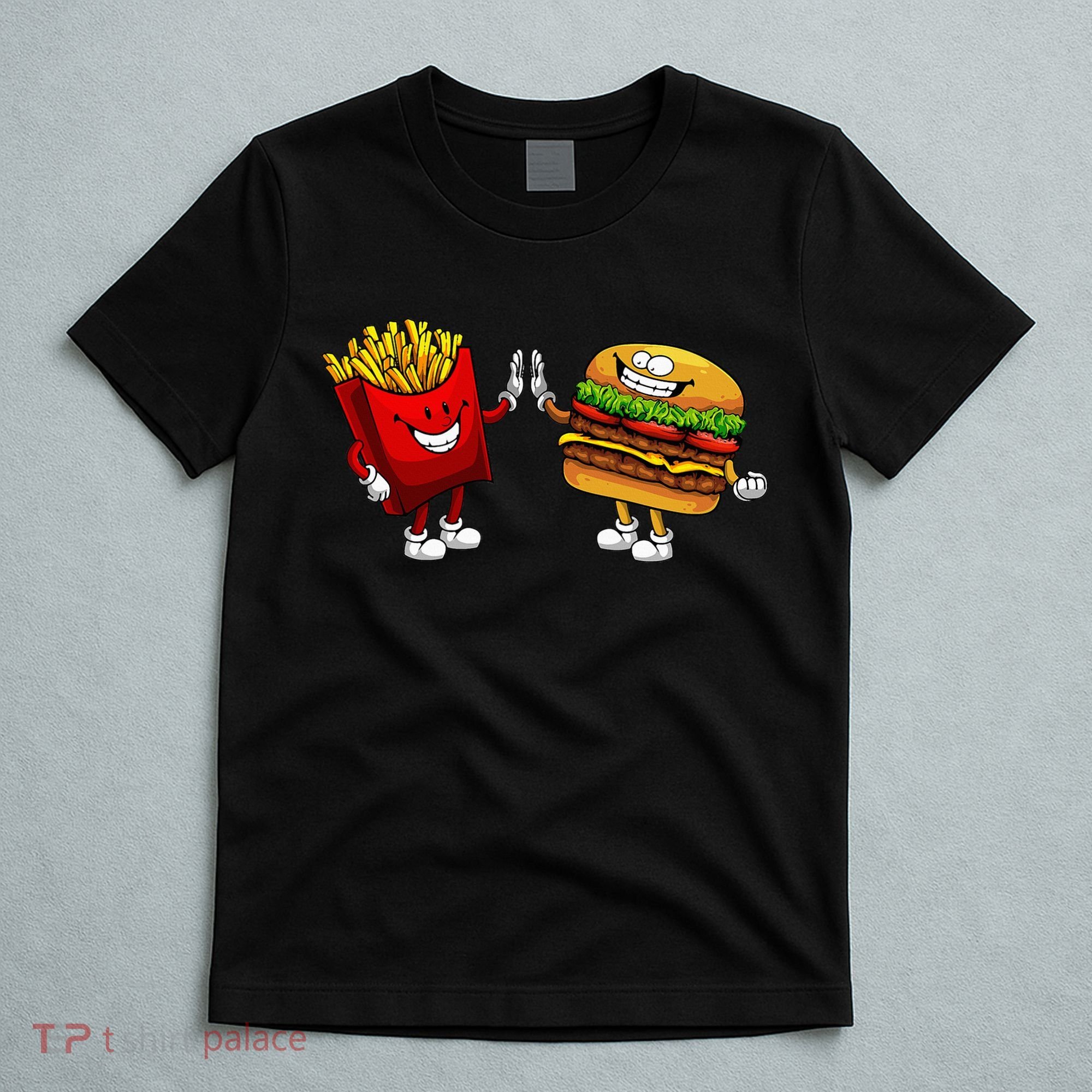 Cute Hamburger Art  Hamburger French T-Shirt