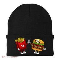 Cute Hamburger Art  Hamburger French Beanie thumb 0