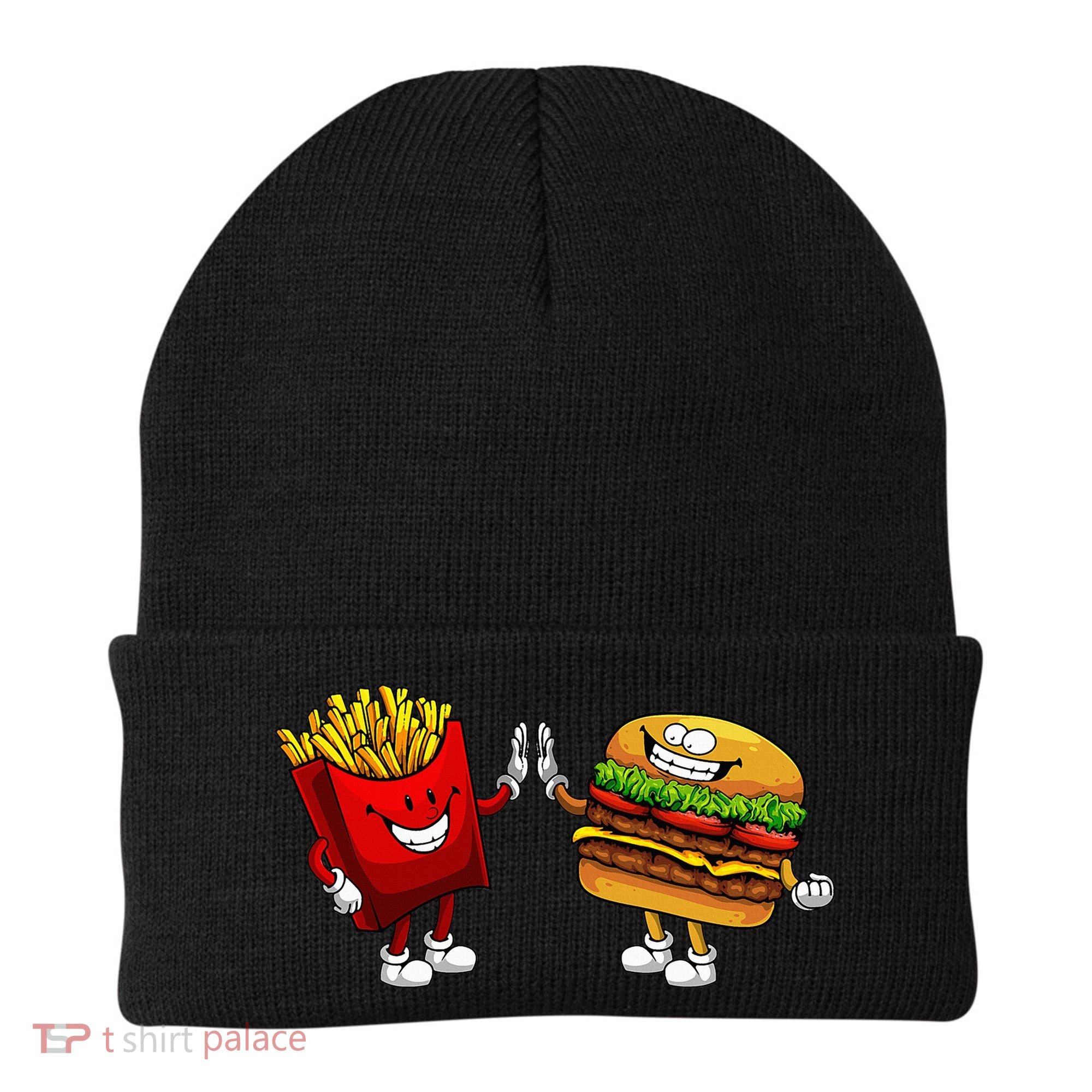 Cute Hamburger Art  Hamburger French Beanie