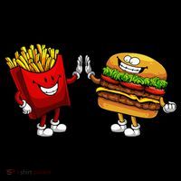 Cute Hamburger Art  Hamburger French Women's Hoodie thumb 2