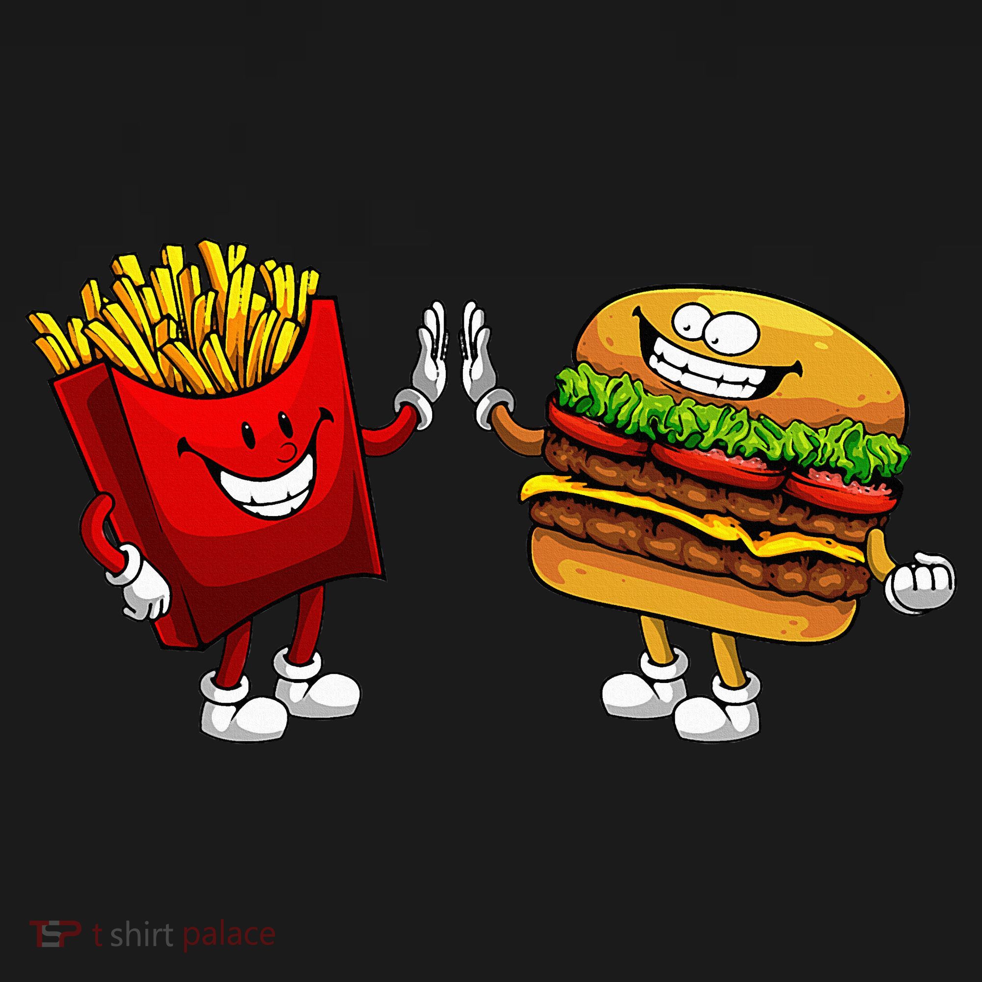 Cute Hamburger Art  Hamburger French Mousepad