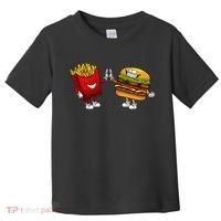 Cute Hamburger Art  Hamburger French Toddler T-Shirt thumb 0