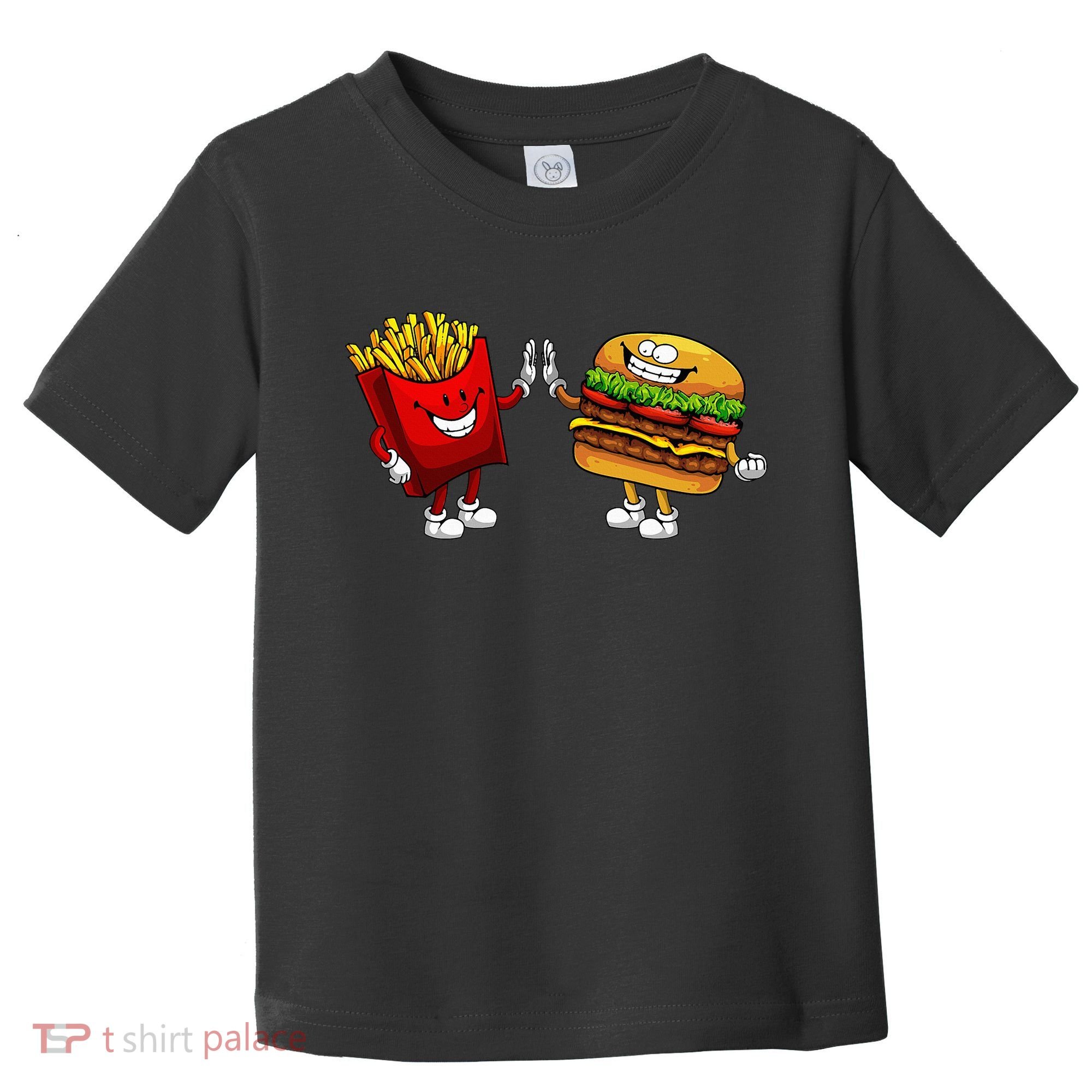 Cute Hamburger Art  Hamburger French Toddler T-Shirt