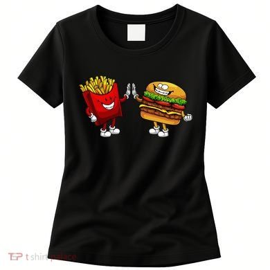 Cute Hamburger Art  Hamburger French Women's T-Shirt