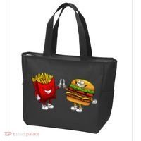 Cute Hamburger Art  Hamburger French Tote Bag thumb 3