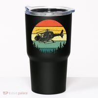 Cute Helicopter Art For Men Women Aviator Helicopter Pilot Tumbler thumb 0