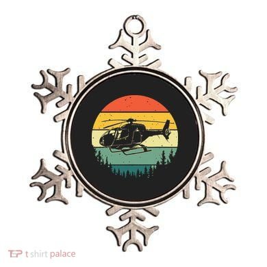 Cute Helicopter Art For Men Women Aviator Helicopter Pilot Ornament