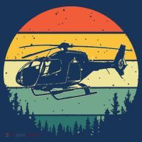 Cute Helicopter Art For Men Women Aviator Helicopter Pilot Women's Hoodie thumb 2