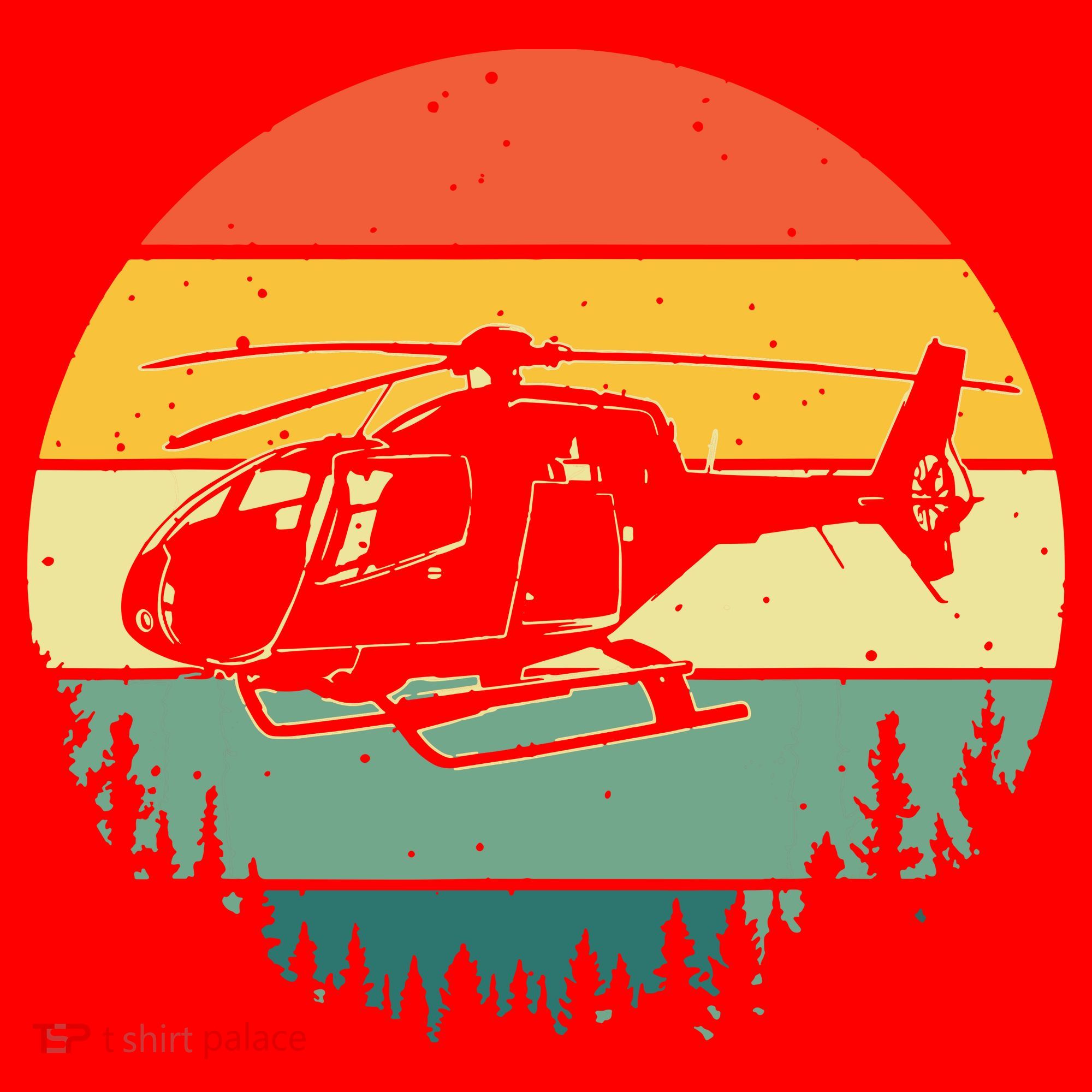 Cute Helicopter Art For Men Women Aviator Helicopter Pilot Santa Hat