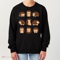 Cute Hedgehog Animal Forest Nature Hedgehog Women's Sweatshirt thumb 0