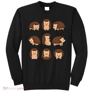 Cute Hedgehog Animal Forest Nature Hedgehog Sweatshirt