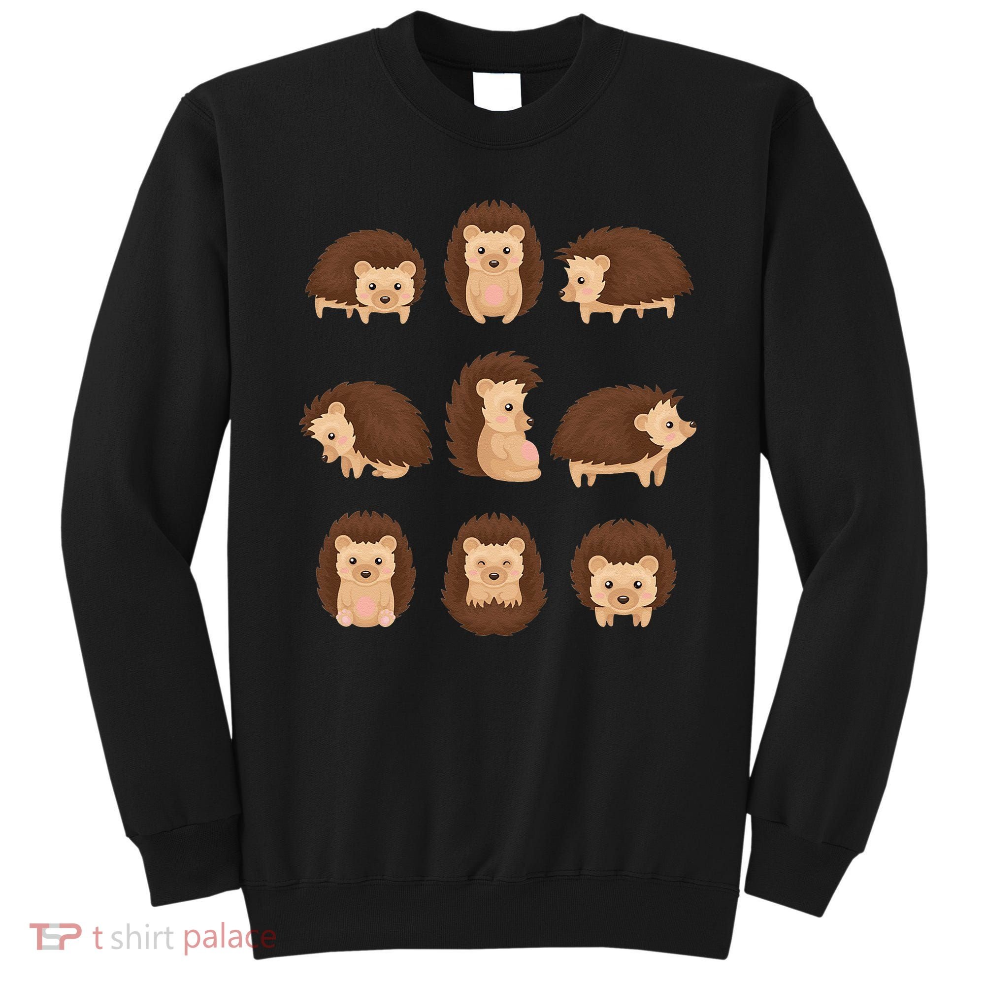 Cute Hedgehog Animal Forest Nature Hedgehog Sweatshirt