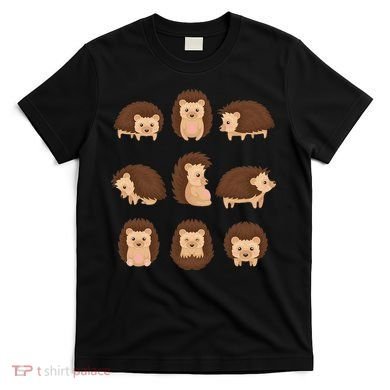 Cute Hedgehog Animal Forest Nature Hedgehog T-Shirt