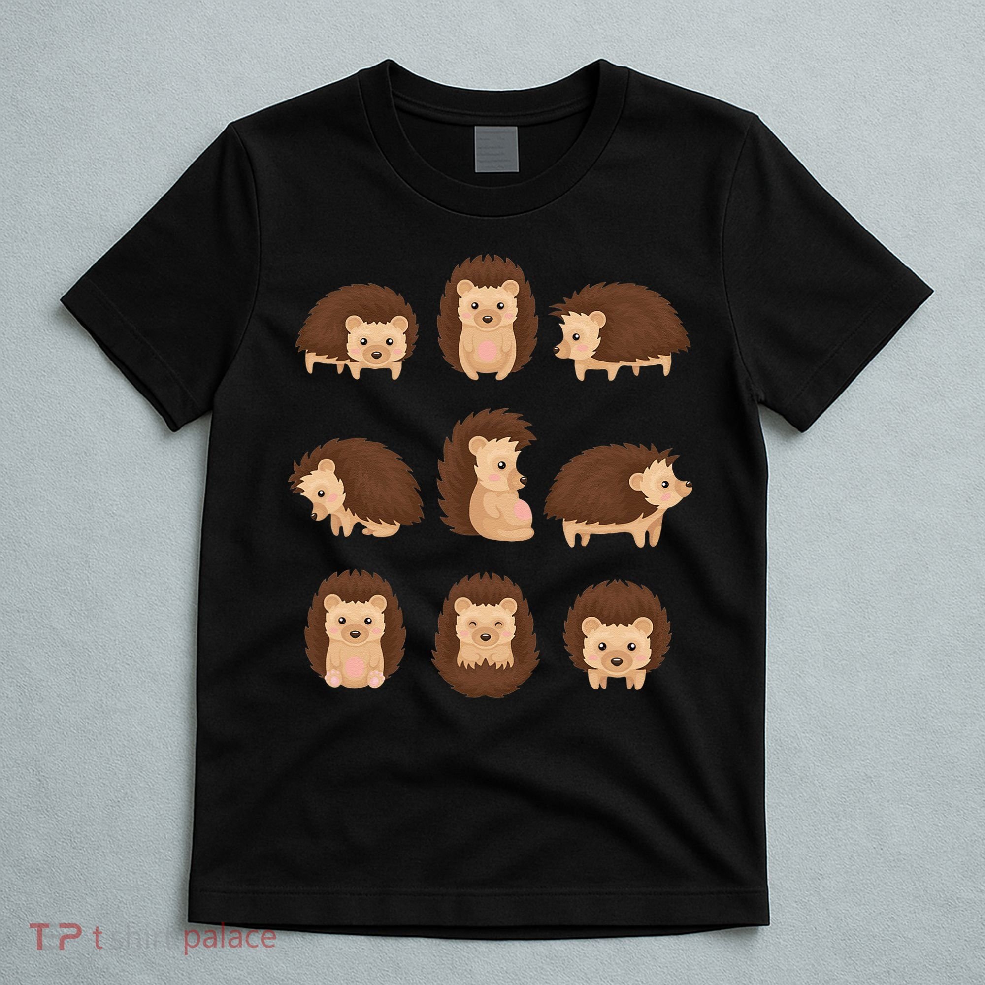 Cute Hedgehog Animal Forest Nature Hedgehog T-Shirt