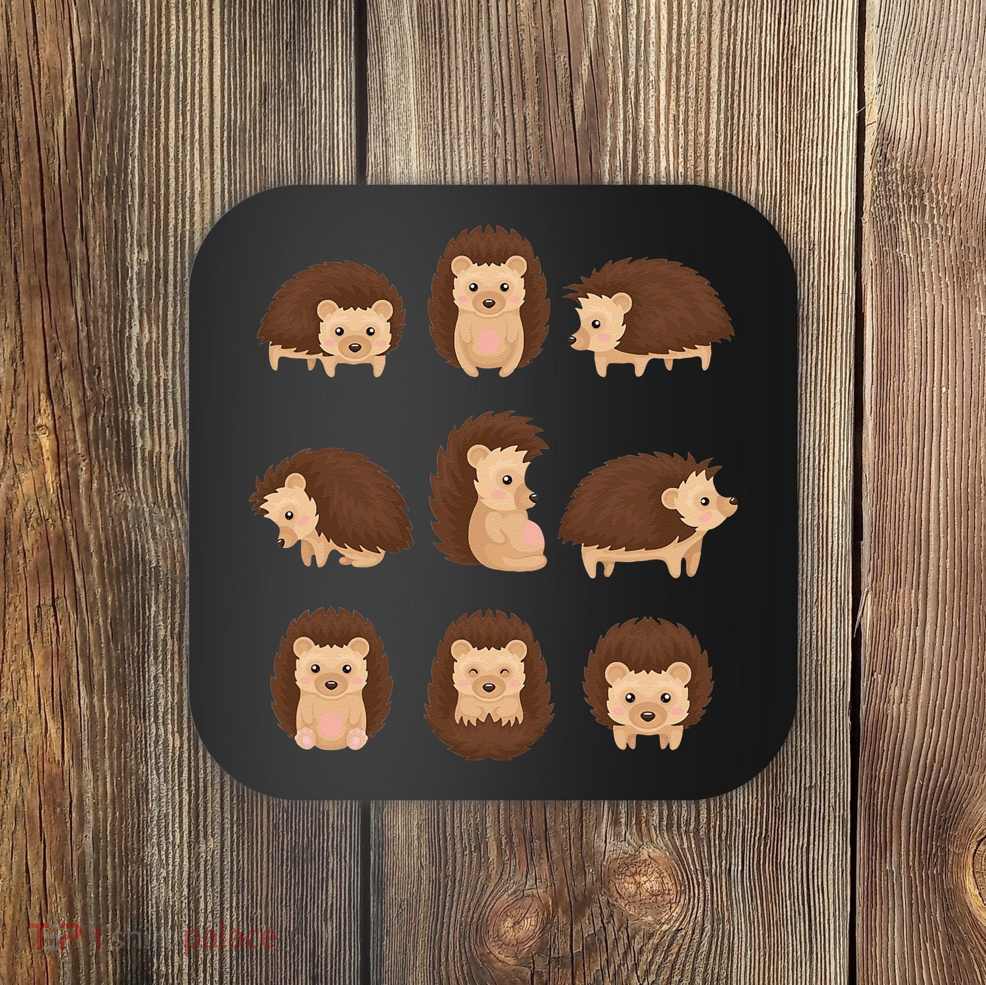 Cute Hedgehog Animal Forest Nature Hedgehog Coaster