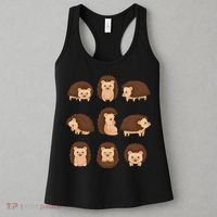 Cute Hedgehog Animal Forest Nature Hedgehog Women's Tank Top thumb 3