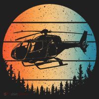 Cute Helicopter Art Aviator Helicopter Pilot Women's Sweatshirt thumb 2