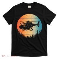 Cute Helicopter Art Aviator Helicopter Pilot T-Shirt thumb 0