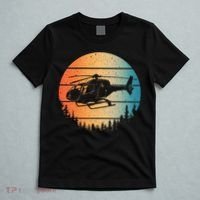 Cute Helicopter Art Aviator Helicopter Pilot T-Shirt thumb 5