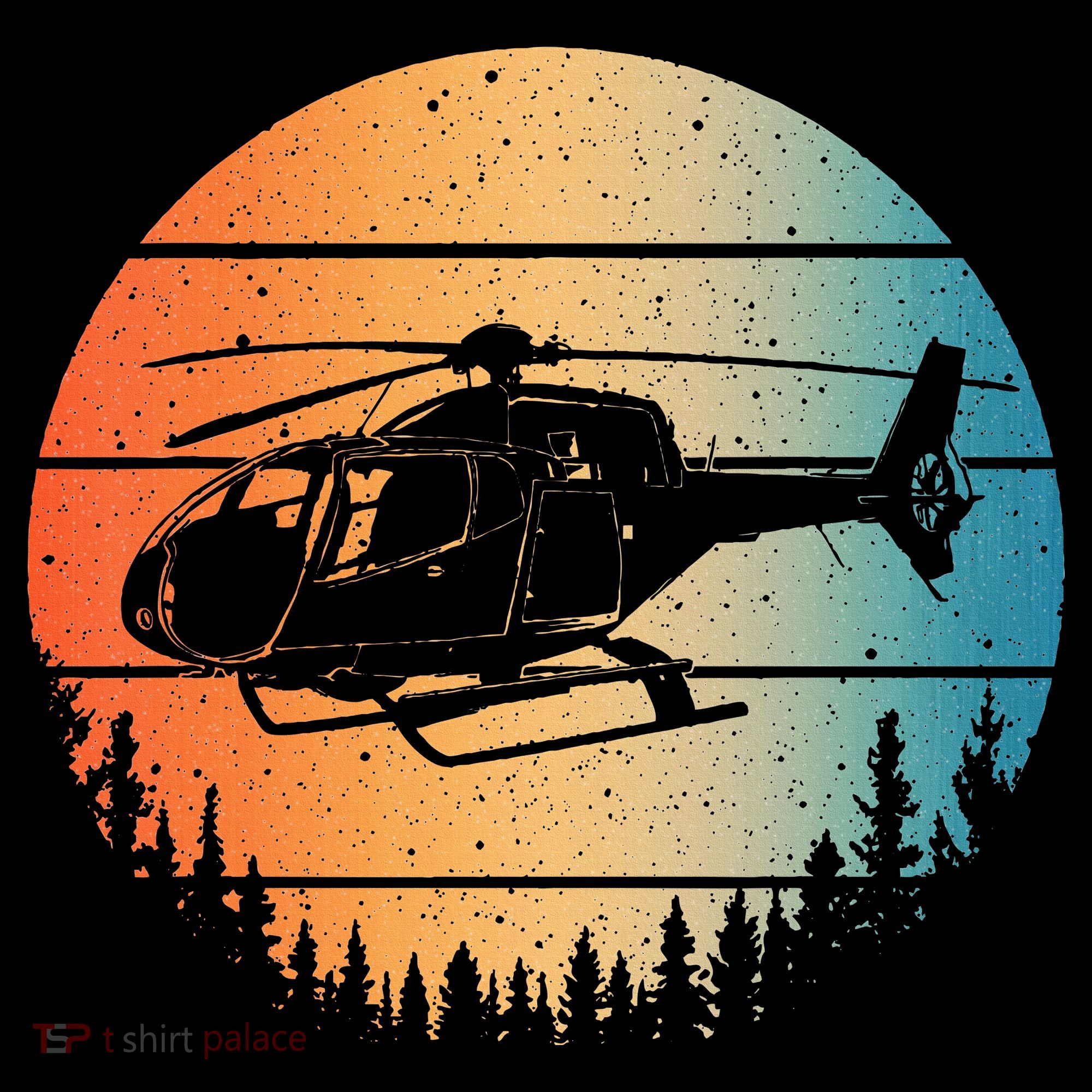 Cute Helicopter Art Aviator Helicopter Pilot Coaster