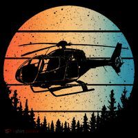 Cute Helicopter Art Aviator Helicopter Pilot Women's Tank Top thumb 5