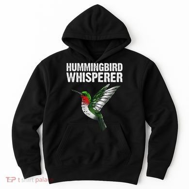 Cute Hummingbird Art Bird Watcher Bird Lover Hoodie