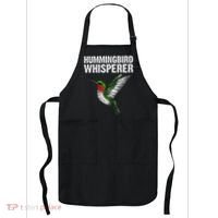 Cute Hummingbird Art Bird Watcher Bird Lover Apron thumb 0