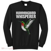 Cute Hummingbird Art Bird Watcher Bird Lover Sweatshirt thumb 0