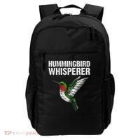 Cute Hummingbird Art Bird Watcher Bird Lover Backpack thumb 0