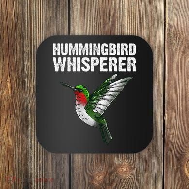 Cute Hummingbird Art Bird Watcher Bird Lover Coaster