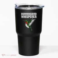 Cute Hummingbird Art Bird Watcher Bird Lover Tumbler thumb 0