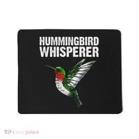 Cute Hummingbird Art Bird Watcher Bird Lover Mousepad thumb 0