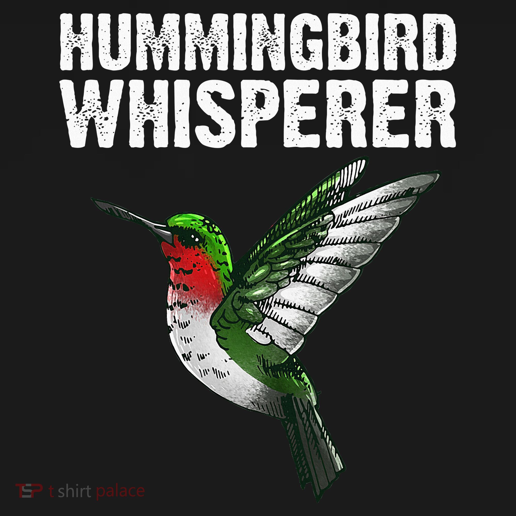 Cute Hummingbird Art Bird Watcher Bird Lover Mousepad
