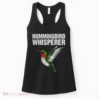 Cute Hummingbird Art Bird Watcher Bird Lover Women's Tank Top thumb 0